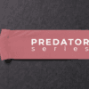 Predator Series pink 4.5m womens hand wrap shown extended with thumb loop and Predator branding.